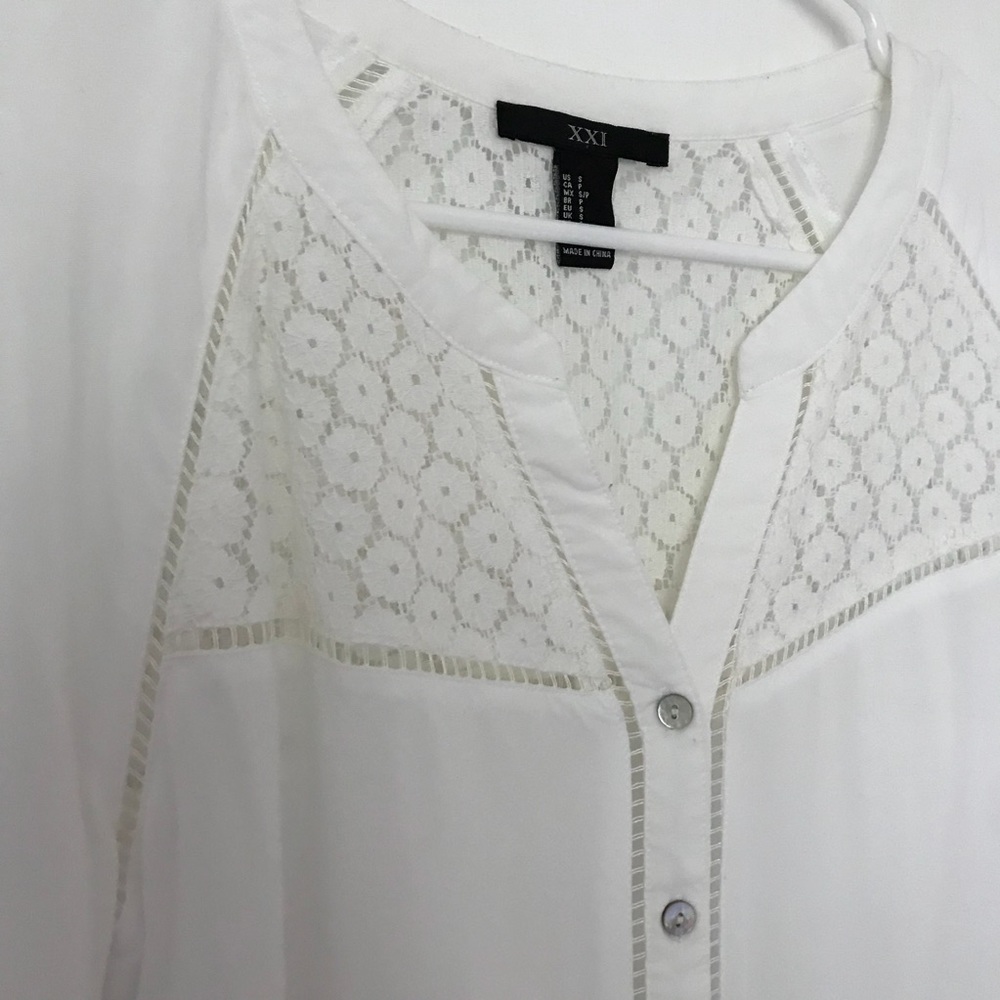 White long blouse